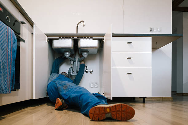 Professional Plumbing technician working in Pineville, MO